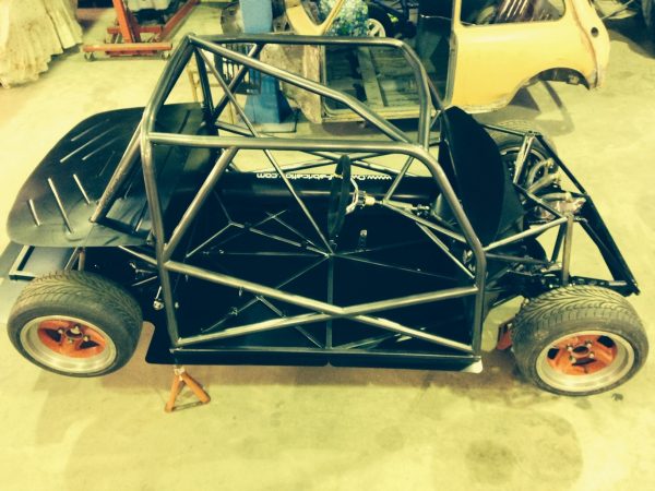 Spaceframe mini maguire replica with current safety Roll cage assembly - Image 4