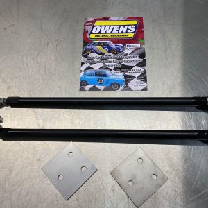 Classic mini inner wing support braces in black