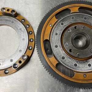 Kad A series flywheel and backplate