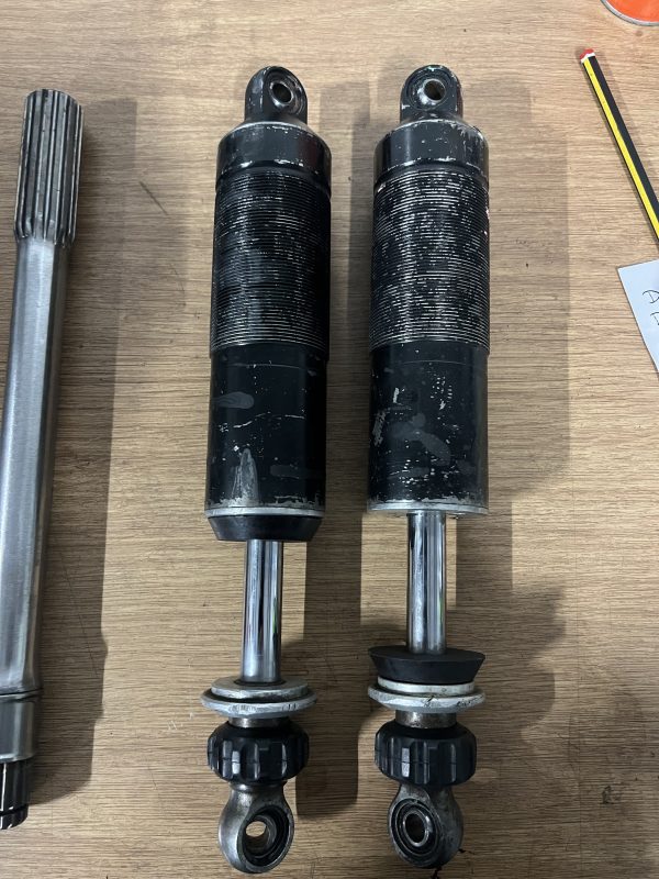 Classic mini front ohlins dampers